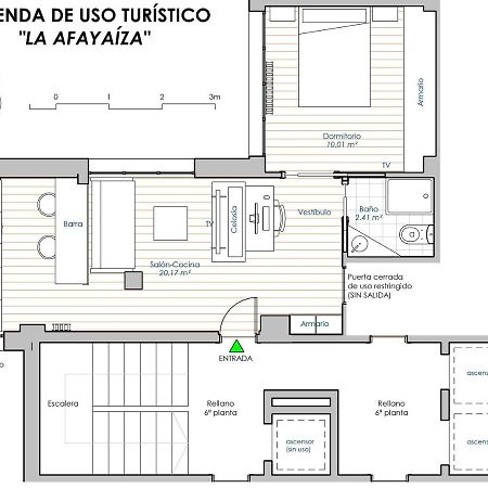 La Afayaiza Apartment Oviedo Luaran gambar